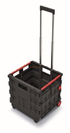 SKRZYNKA NARZĘDZIOWA SKŁADANA NA KÓŁKACH 396 X 370 X 960 MM CART T KISTENBERG