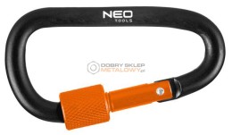 KARABIŃCZYK BRELOCZEK ALUMINIOWY Z NAKRĘTKĄ 75 MM NEO