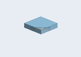 MAGNES NEODYMOWY PŁYTKOWY  5 X 5X1 MM MPL N38 MAX 0,32 KG