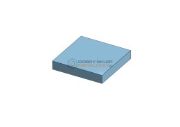 MAGNES NEODYMOWY PŁYTKOWY 12X12X2 MM MPL N38 MAX 1,6 KG
