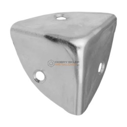 NAROŻNIK  36X 36X 36X1,0 OCYNK BIAŁY NS36 DMX