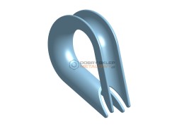 KAUSZA DO LINY FI  4,0 MM A4 DIN 6899