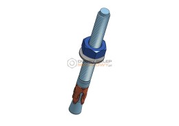 KOTWA STALOWA PIERŚĆIENIOWA M  6X 65 OCYNK BIAŁY