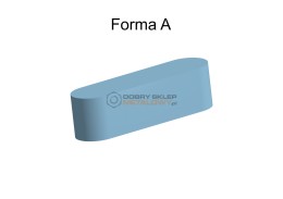 WPUST PRYZMATYCZNY  8 X 7 X 40 ZAOKRĄGLONY FORMA A A4 DIN 6885; PN 85001; PN 85002