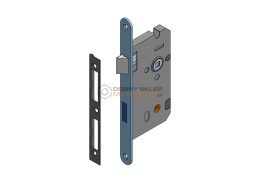 ZAMEK WPUSZCZANY 72/55 WC LEWY CZOŁO 20X220 OCYNK BIAŁY YETI