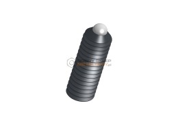 WKRĘT DOCISKOWY ZATRZASK KULOWY M 10X 23 STAL BEZ POKRYCIA WZMOCNIONA SIŁA DOCISKU